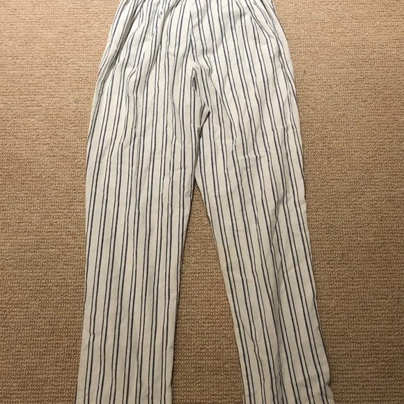 John Galt White and Blue striped pants - Picture 4 of 4